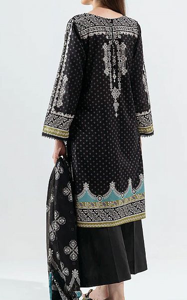Beechtree Black Lawn Suit (2 Pcs) | Pakistani Dresses in USA- Image 2