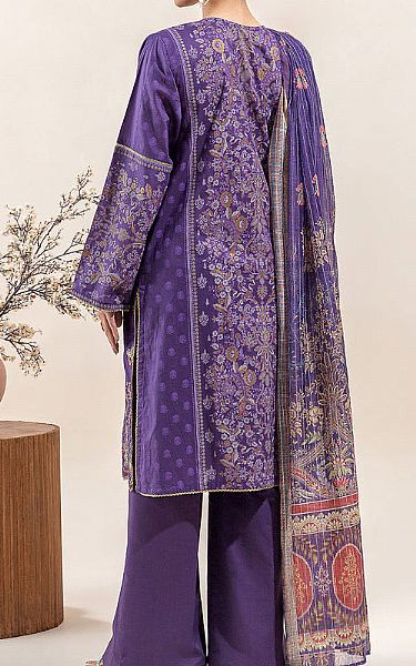 Beechtree Purple Lawn Suit | Pakistani Lawn Suits- Image 2