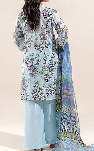 Beechtree Light Blue Lawn Suit | Pakistani Lawn Suits- Image 2
