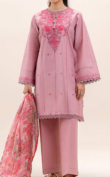 Beechtree Pink Lawn Suit | Pakistani Lawn Dress in USA- Image 1