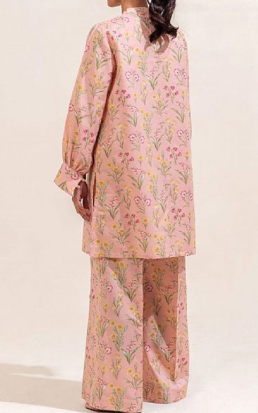 Beechtree Pastel Pink Lawn Suit (2 pcs) | Pakistani Lawn Dress in USA- Image 2