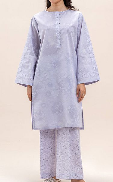 Beechtree Lavender Lawn Suit (2 pcs) | Pakistani Lawn Dress in USA- Image 1