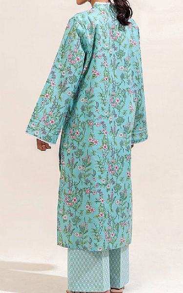 Beechtree Aqua Lawn Suit (2 pcs) | Pakistani Lawn Dress in USA- Image 2