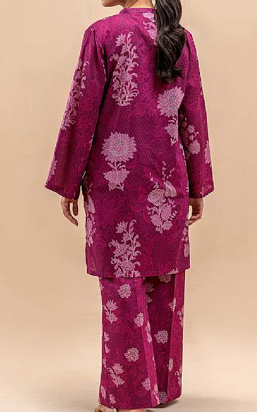 Beechtree Raspberry Rose Lawn Suit (2 pcs) | Pakistani Lawn Dress in USA- Image 2