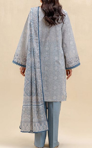 Beechtree Cadet Grey Lawn Suit | Pakistani Lawn Dress in USA- Image 2