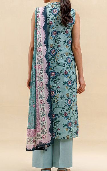 Beechtree Shadow Green Lawn Suit | Pakistani Lawn Dress in USA- Image 2