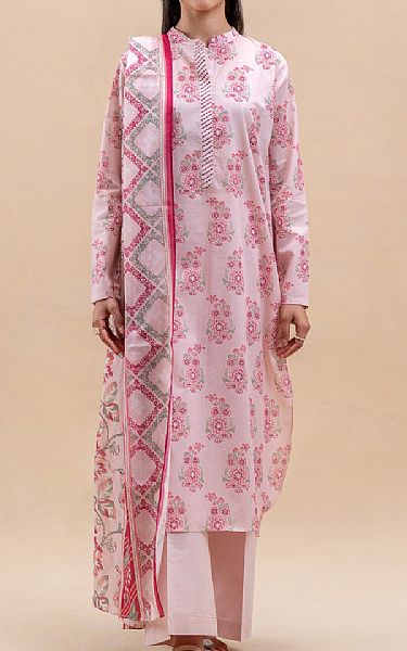 Beechtree Light Pink Lawn Suit | Pakistani Lawn Dress in USA- Image 1