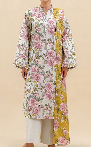 Beechtree Off White Lawn Suit | Pakistani Lawn Dress in USA- Image 1
