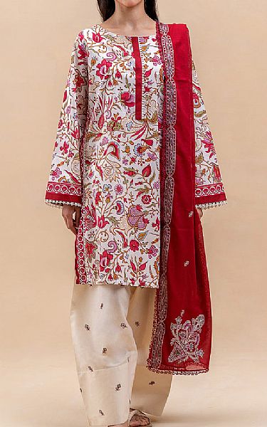 Beechtree Multi Lawn Suit | Pakistani Lawn Dress in USA- Image 1