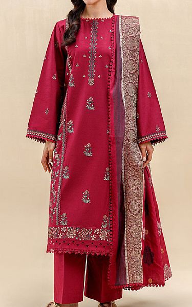 Beechtree Crimson Lawn Suit | Pakistani Lawn Dress in USA- Image 1