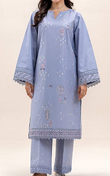 Beechtree Blue Haze Lawn Suit (2 pcs) | Pakistani Lawn Dress in USA- Image 1