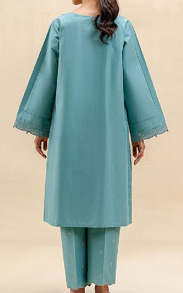 Beechtree Sea Green Lawn Suit (2 pcs) | Pakistani Lawn Dress in USA- Image 2