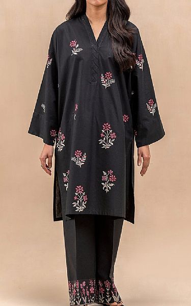 Beechtree Black Lawn Suit (2 pcs) | Pakistani Lawn Dress in USA- Image 1