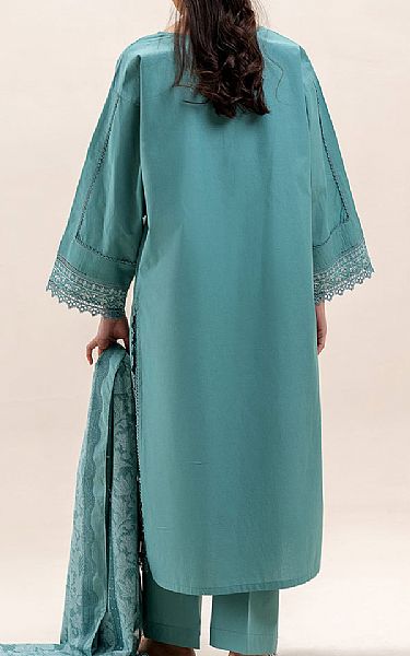 Beechtree Sea Green Lawn Suit (2 pcs) | Pakistani Lawn Dress in USA- Image 2