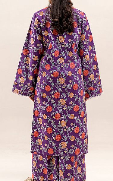 Beechtree Purple Lawn Suit (2 pcs) | Pakistani Lawn Dress in USA- Image 2
