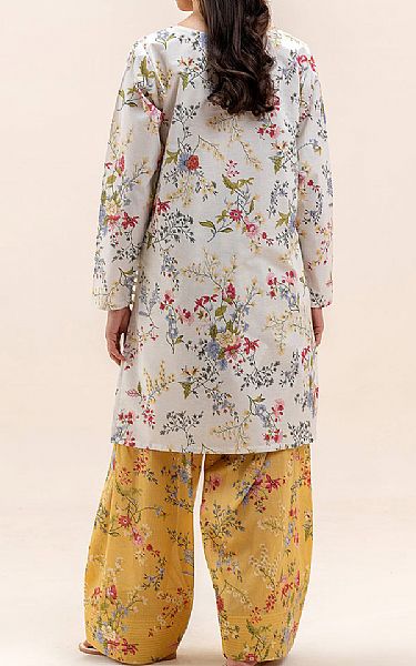 Beechtree Off White Lawn Suit (2 pcs) | Pakistani Lawn Dress in USA- Image 2