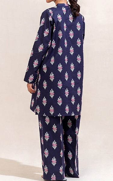 Beechtree Navy Blue Lawn Suit (2 pcs) | Pakistani Lawn Dress in USA- Image 2