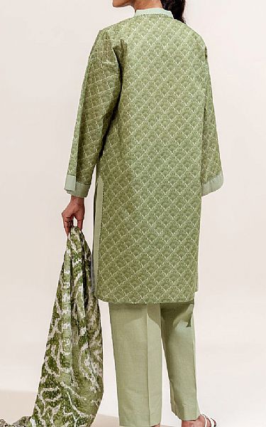 Beechtree Sage Green Lawn Suit (2 pcs) | Pakistani Lawn Dress in USA- Image 2