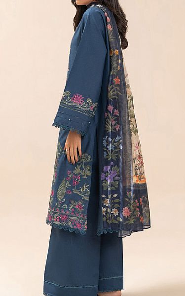 Beechtree Pickled Bluewood Lawn Suit | Pakistani Lawn Dress in USA- Image 2