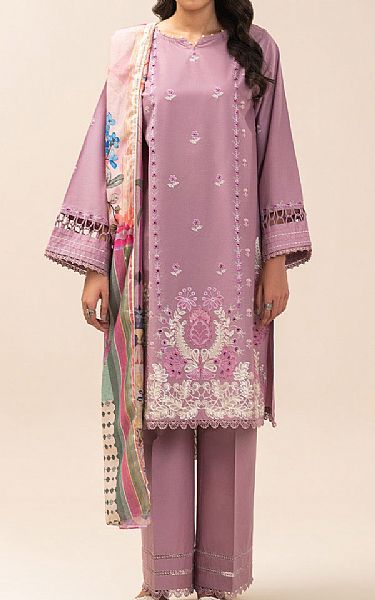 Beechtree Pink Pearl Lawn Suit | Pakistani Lawn Dress in USA- Image 1