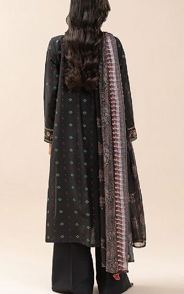 Beechtree Black Jacquard Suit | Pakistani Lawn Dress in USA- Image 2