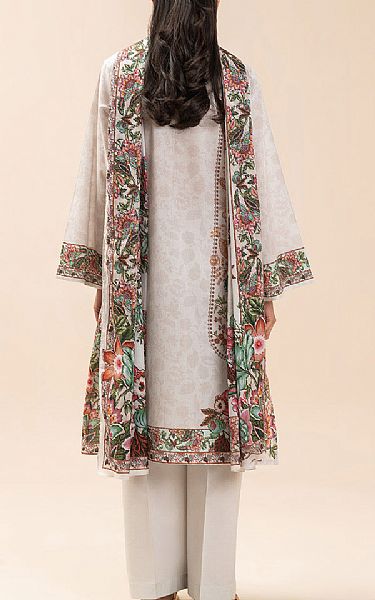 Beechtree Off White Lawn Suit | Pakistani Lawn Dress in USA- Image 2
