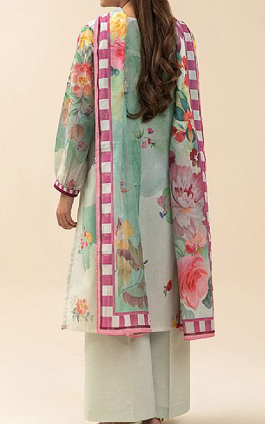 Beechtree Sea Green Lawn Suit | Pakistani Lawn Dress in USA- Image 2