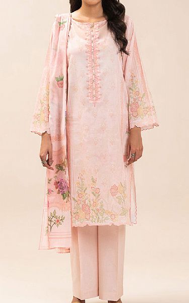 Beechtree Oyster Pink Lawn Suit | Pakistani Lawn Dress in USA- Image 1