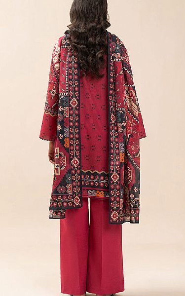 Beechtree Brick Red Lawn Suit | Pakistani Lawn Dress in USA- Image 2
