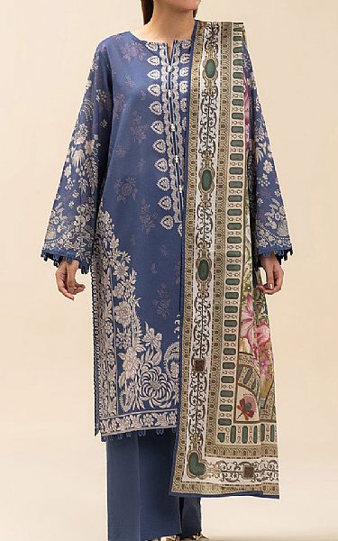 Beechtree Faded Blue Lawn Suit | Pakistani Lawn Dress in USA- Image 1
