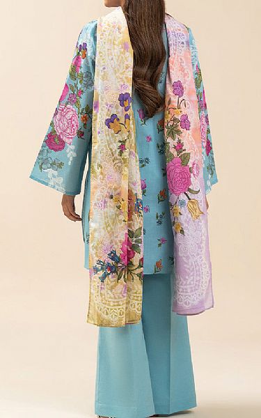Beechtree Sky Blue Lawn Suit | Pakistani Lawn Dress in USA- Image 2