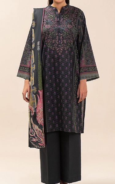 Beechtree Black Lawn Suit | Pakistani Lawn Dress in USA- Image 1