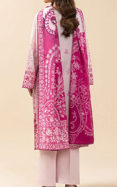 Beechtree Off White/Pink Lawn Suit | Pakistani Lawn Dress in USA- Image 2