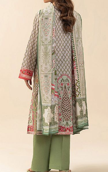 Beechtree Sage/Off White Lawn Suit | Pakistani Lawn Dress in USA- Image 2