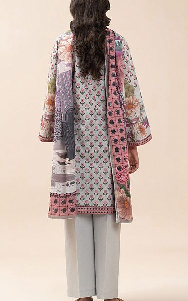Beechtree Light Grey Lawn Suit | Pakistani Lawn Dress in USA- Image 2