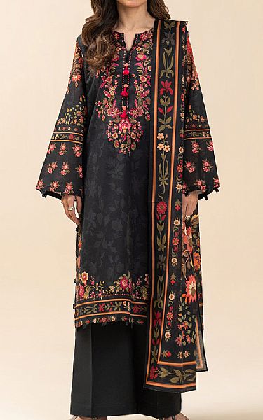 Beechtree Black Lawn Suit | Pakistani Lawn Dress in USA- Image 1