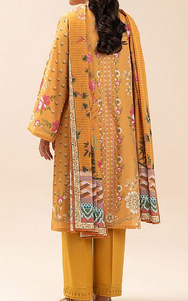 Beechtree Orange Lawn Suit | Pakistani Lawn Dress in USA- Image 2