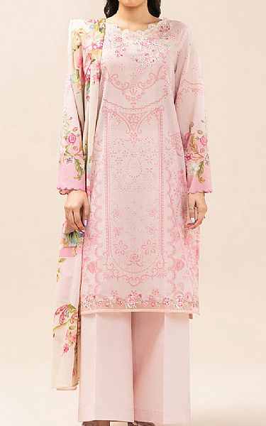 Beechtree Oyster Pink Lawn Suit | Pakistani Lawn Dress in USA- Image 1