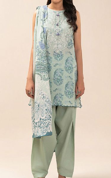 Beechtree Sea Mist Lawn Suit | Pakistani Lawn Dress in USA- Image 1
