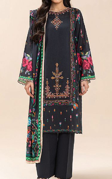 Beechtree Black Lawn Suit | Pakistani Lawn Dress in USA- Image 1