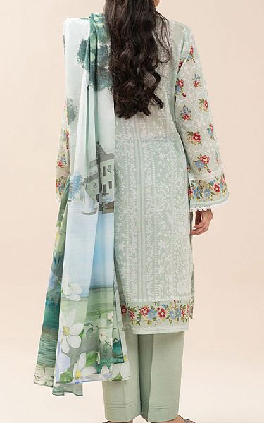 Beechtree Sea Mist/Off White Lawn Suit | Pakistani Lawn Dress in USA- Image 2