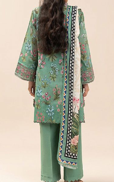 Beechtree Dusty Green Lawn Suit | Pakistani Lawn Dress in USA- Image 2