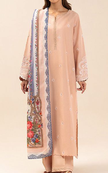 Beechtree Peach Lawn Suit | Pakistani Lawn Dress in USA- Image 1