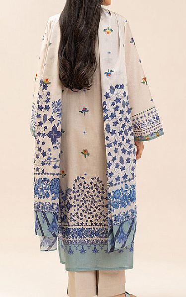 Beechtree Ivory Lawn Suit | Pakistani Lawn Dress in USA- Image 2