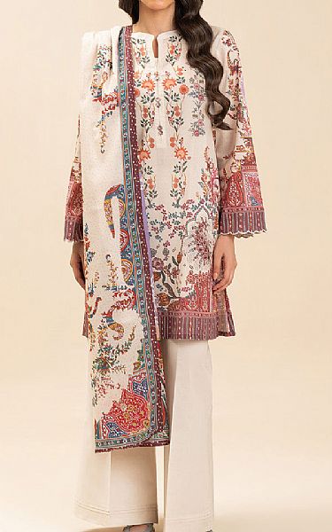Beechtree Ivory Lawn Suit | Pakistani Lawn Dress in USA- Image 1