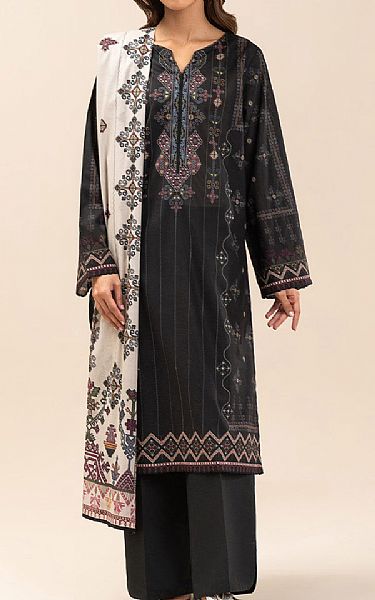 Beechtree Black Lawn Suit | Pakistani Lawn Dress in USA- Image 1