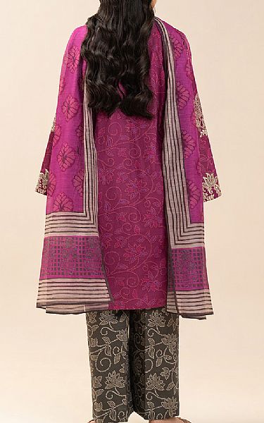 Beechtree Raspberry Lawn Suit | Pakistani Lawn Dress in USA- Image 2