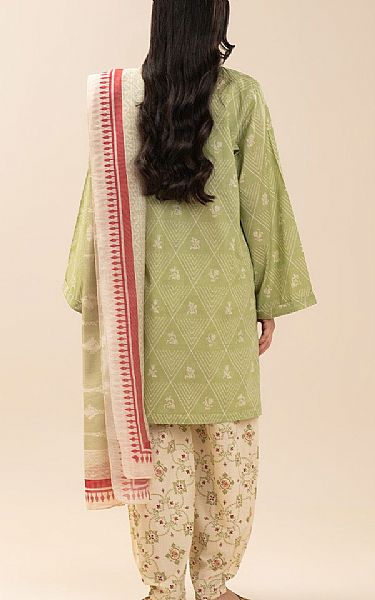 Beechtree Light Olive/Ivory Lawn Suit | Pakistani Lawn Dress in USA- Image 2