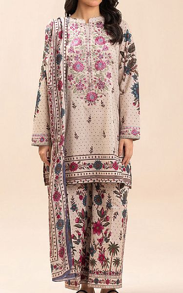 Beechtree Ivory Lawn Suit | Pakistani Lawn Dress in USA- Image 1