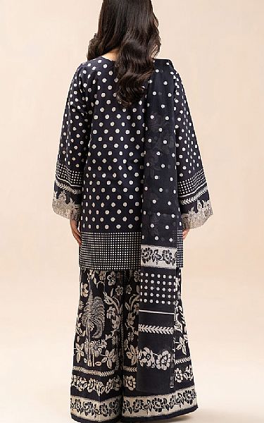 Beechtree Black/Off White  Lawn Suit | Pakistani Lawn Dress in USA- Image 2